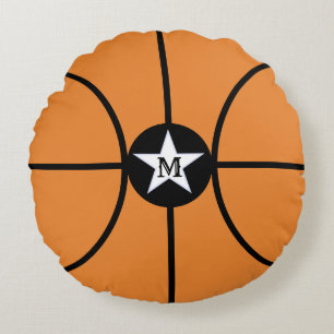 Basketball Star Round Pillow