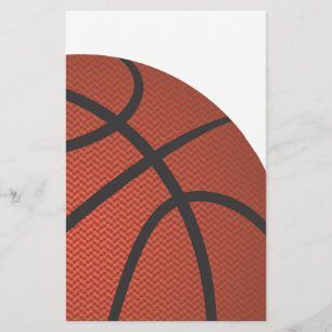 basketball stationery