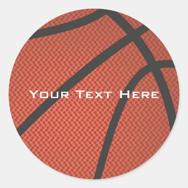 Basketball Sticker (Front)