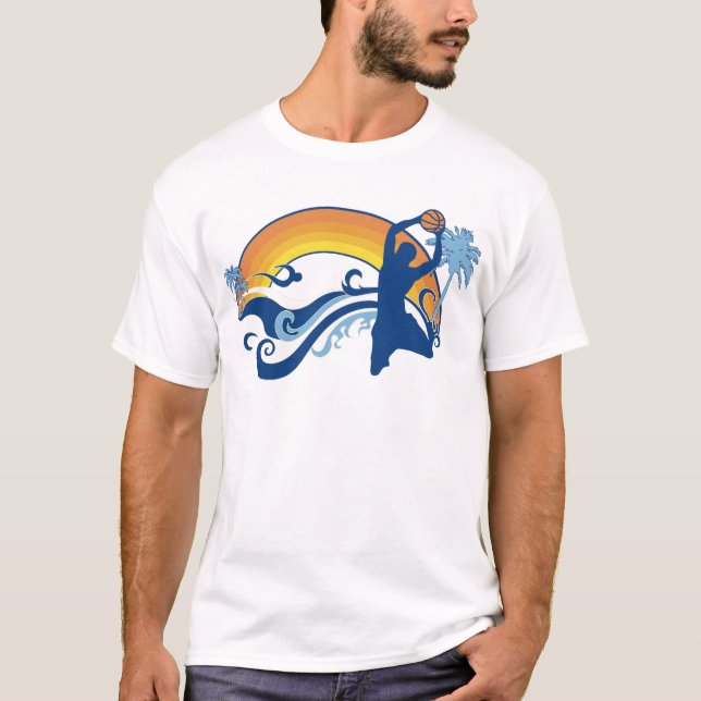 basketball. summersetz. T-Shirt (Front)