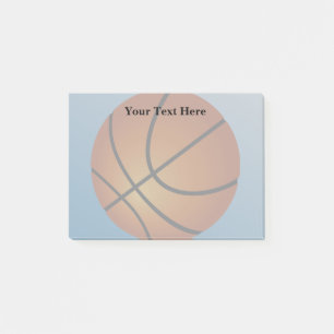 Basketball Super Budget Special Fantastic Bargain Post-it Notes