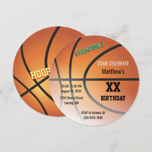 Basketball Super Budget Special Invitation