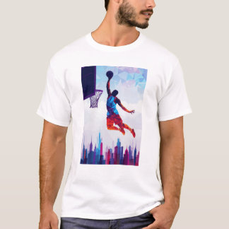 Basketball - T-Shirt - City Scape Dunk