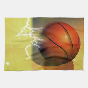 Basketball Tea Towel