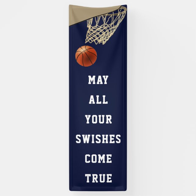 Basketball Team Banner (Vertical)