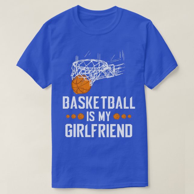 Basketball team basketball saying T-Shirt (Design Front)