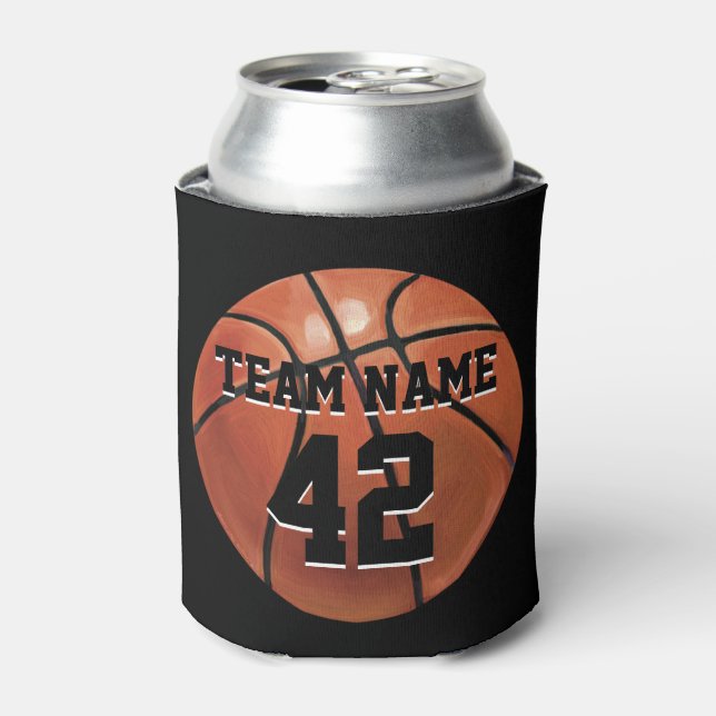 Basketball Team  Can Cooler (Can Front)