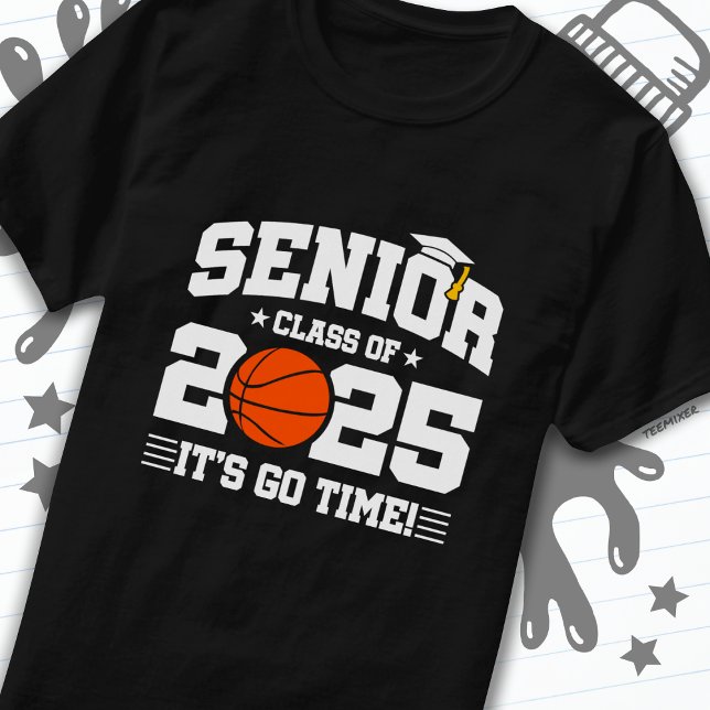 Basketball Team Class 2025 Graduation Senior 2025 T-Shirt (Creator Uploaded)