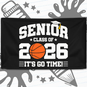 Basketball Team Class 2026 Graduation Senior 2026 Banner