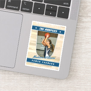 Basketball Team Customisable Blue Souvenir 