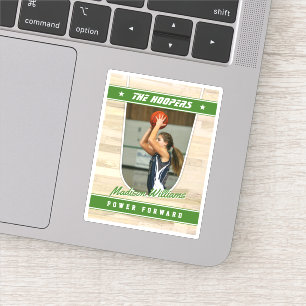 Basketball Team Customisable Green Souvenir