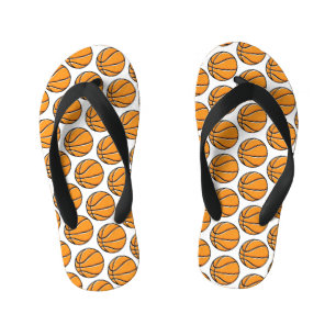Basketball Team Little League Sports Kids Fun Kid's Flip Flops