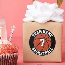 Basketball Team Name and Player Number Custom