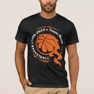 Basketball Team Name. Personalise T-Shirt