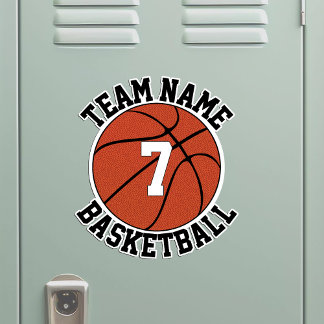 Basketball Team Name & Player Number Custom Sports