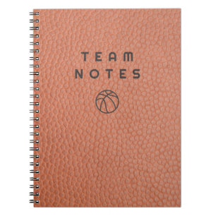 Basketball Team Notes  Notebook
