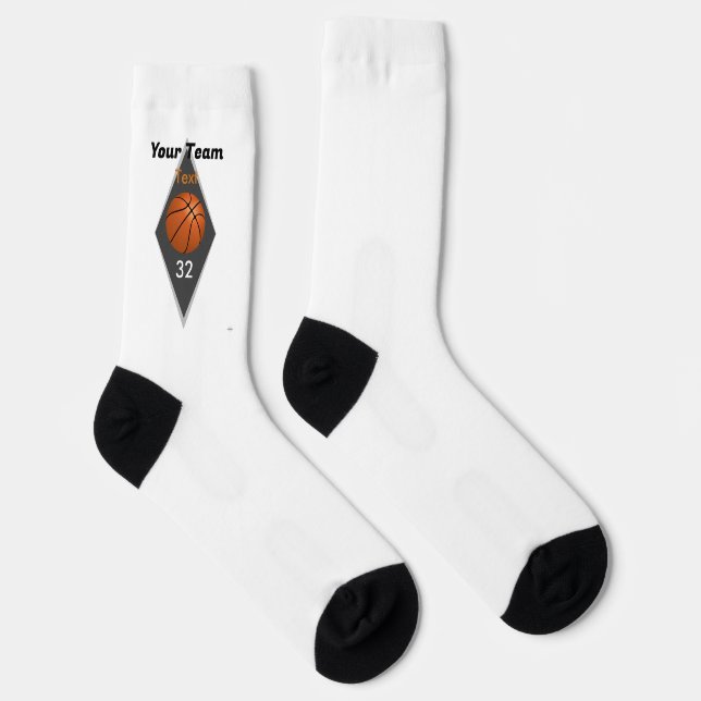 Basketball Team Spirit Socks HAMbyWG (Right)