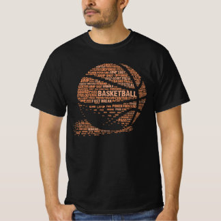 Basketball Text - Cool Basketball Lover Gift T-Shirt