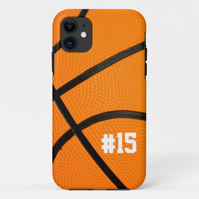 Basketball Texture Personalised # iPhone5 case (Back)