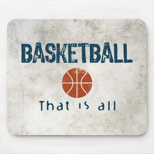 Basketball That Is All Mouse Mat (Front)