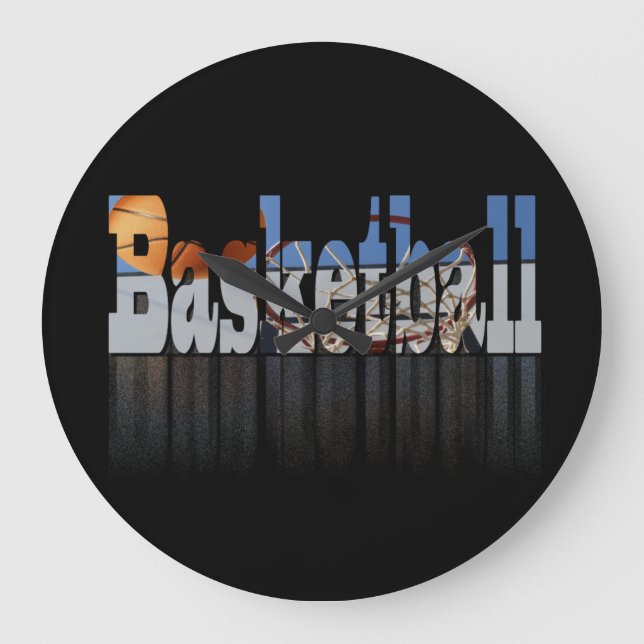 Basketball The Best Game, Wall Clock (Front)