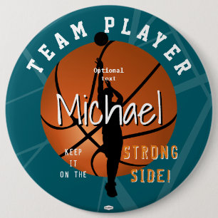 Basketball Theme Button HAMbyWG