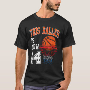 Basketball - This Baller Is Now 14 Year Old 14Th B T-Shirt