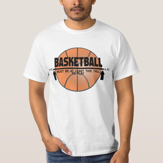 Basketball This Tall T-Shirt (Front)