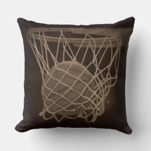 Basketball Throw Pillow