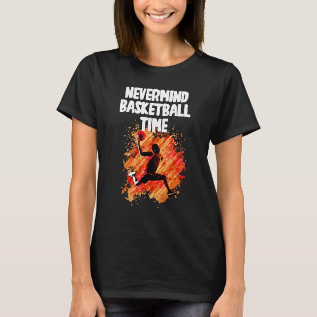 Basketball Time T-Shirt (Front)