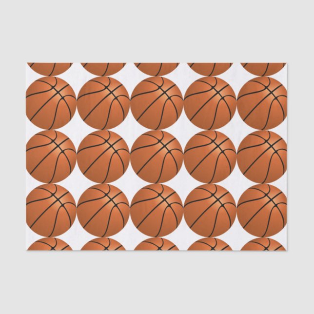 Basketball Tissue Paper (Front)