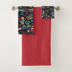 Basketball Towel Set