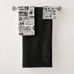 Basketball Towel Set