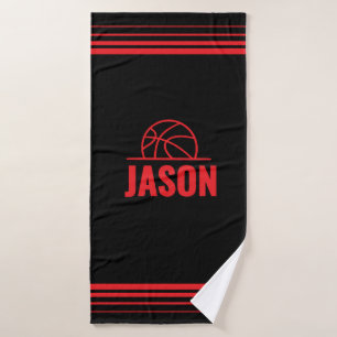 Basketball Towel – Shoot. Score. Repeat.   Sports 
