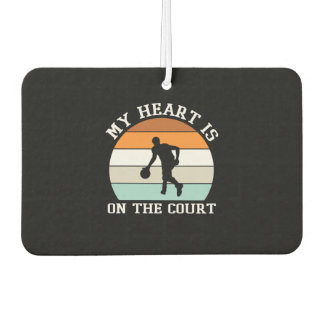 Basketball trainer car air freshener