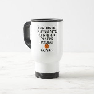 Basketball Travel Mug