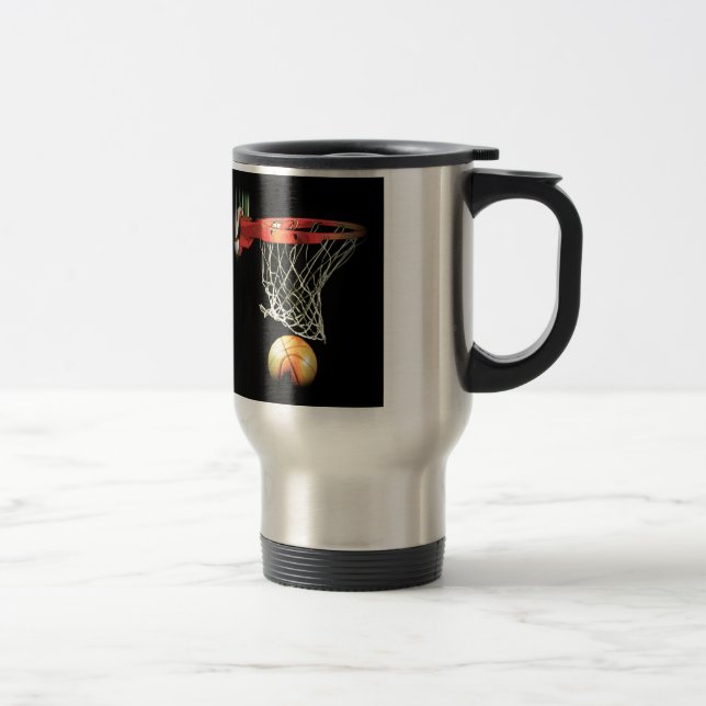 Basketball Travel Mug (Right)