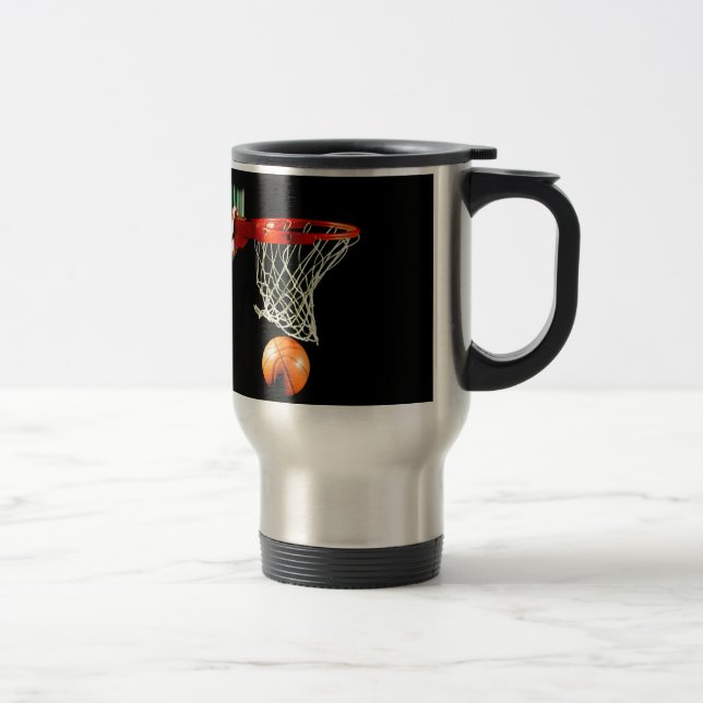 Basketball Travel Mug (Right)