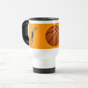 BASKETBALL TRAVEL MUG