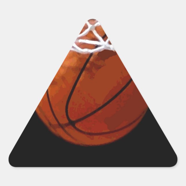 Basketball Triangle Sticker (Front)