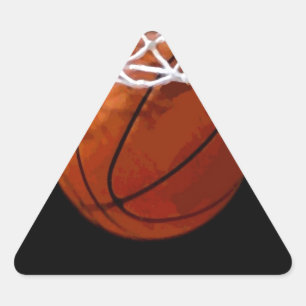 Basketball Triangle Sticker