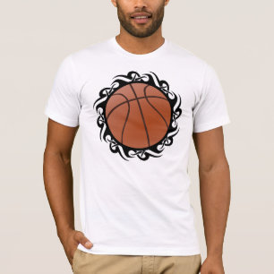 basketball. tribal. T-Shirt