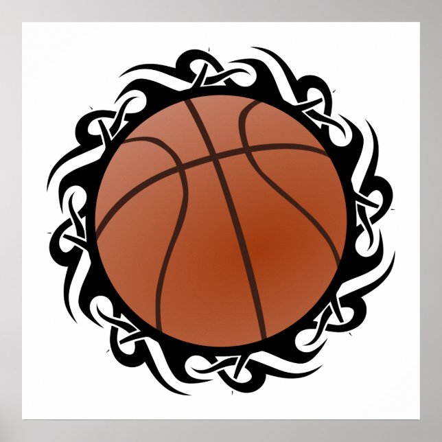 basketball : tribalz poster (Front)