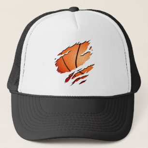 basketball trucker hat