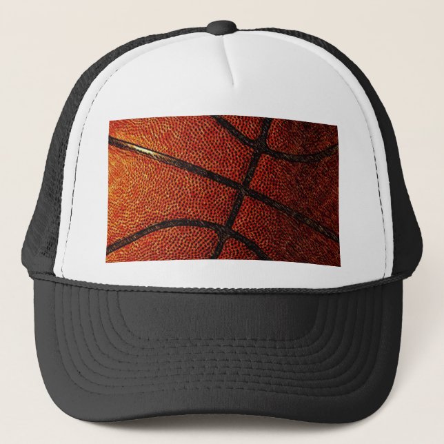 Basketball Trucker Hat (Front)