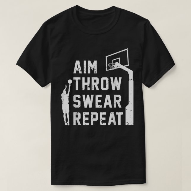 Basketball Tshirts For Men Kids Youth Player Slam  (Design Front)