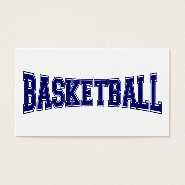 Basketball University Style (Front)