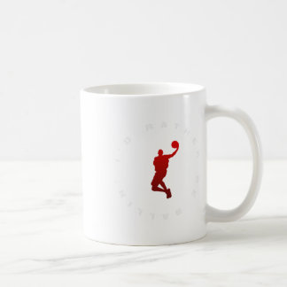 Basketball Usa Support Team American Flag Sports Coffee Mug