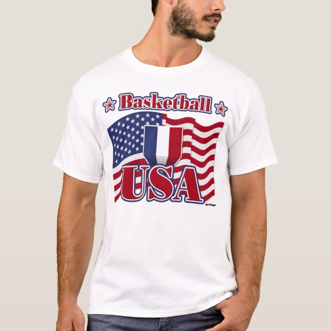 Basketball USA T-Shirt (Front)