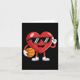 Basketball Valentines Day Shirt Boys Valentines Ki Card